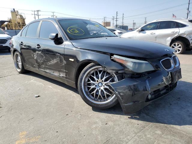 BMW 530 I 2006 with VIN WBANE735X6CM41937 - Photo from auction