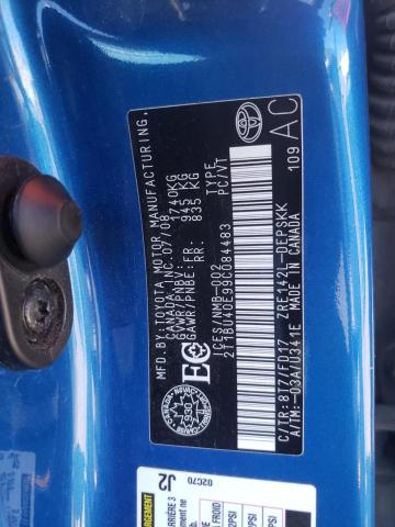 Photo 10 from auction – 2009 TOYOTA COROLLA BA with VIN 2T1BU40E99C084483