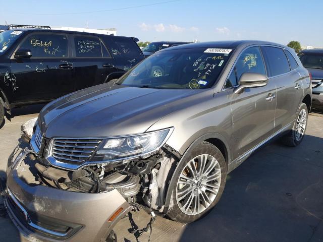Photo 2 from auction – 2016 LINCOLN MKX RESERV with VIN 2LMTJ8LR4GBL59752