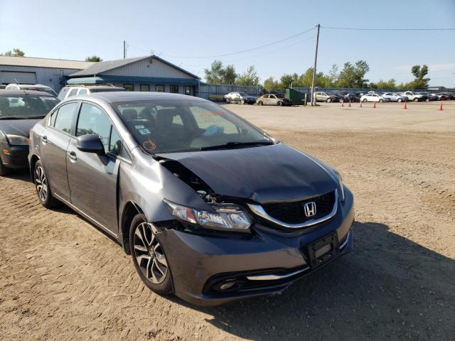 Photo 1 from auction – 2013 HONDA CIVIC EXL with VIN 19XFB2F9XDE075551