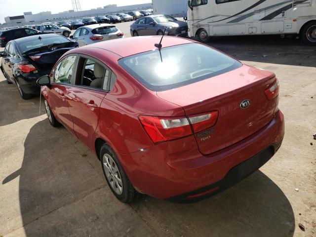 Photo 3 from auction – 2013 KIA RIO LX with VIN KNADM4A39D6307611