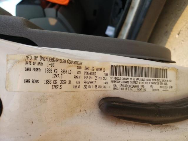 Photo 10 from auction – 2006 JEEP COMMANDER with VIN 1J8HG48N36C246000
