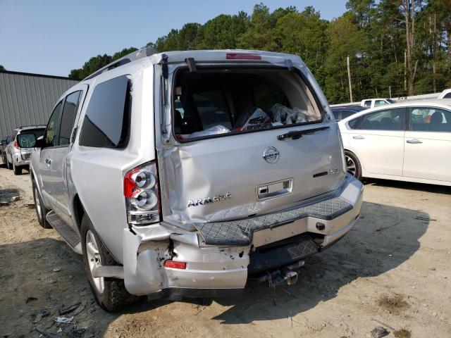 Photo 9 from auction – 2009 NISSAN ARMADA SE with VIN 5N1BA08C69N601400