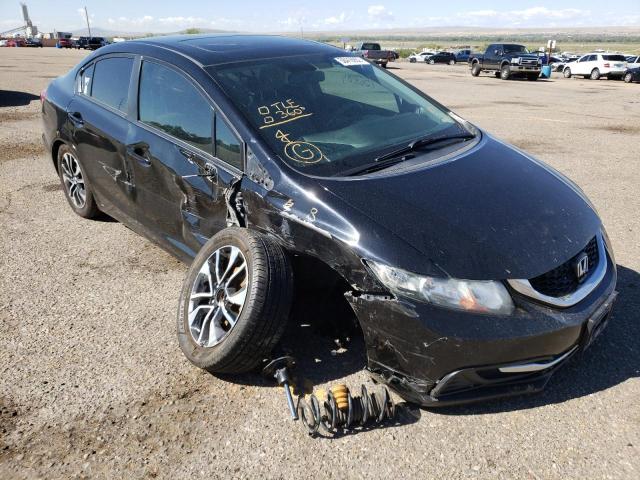 HONDA CIVIC EX 2014 with VIN 19XFB2F80EE051140 - Photo from auction
