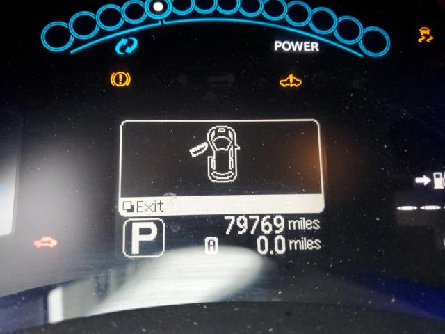 Zdjęcie 8 z aukcji – 2012 NISSAN LEAF SV z VIN JN1AZ0CP2CT019982