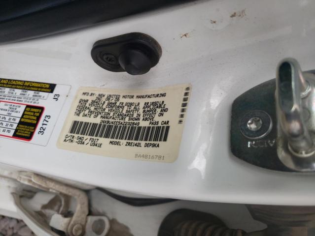 Photo 10 from auction – 2010 TOYOTA COROLLA with VIN 1NXBU4EE5AZ232849