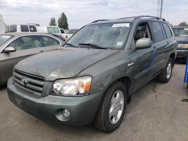 Photo 2 from auction – 2004 TOYOTA HIGHLANDER with VIN JTEEP21A040017418