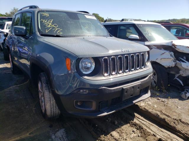 JEEP RENEGADE L 2017 with VIN ZACCJBBB5HPG39596 - Photo from auction