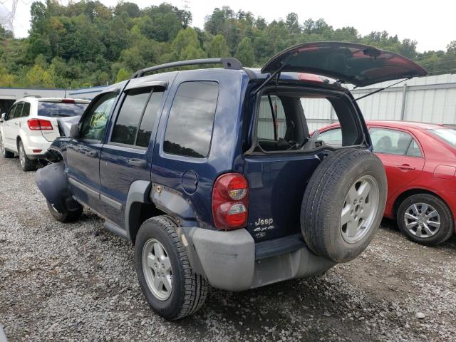 Photo 3 from auction – 2007 JEEP LIBERTY SP with VIN 1J4GL48K77W536609
