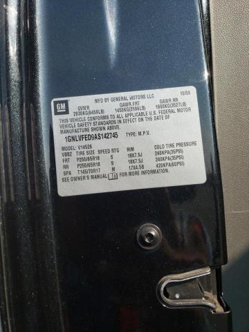 Photo 10 from auction – 2010 CHEVROLET TRAVERSE L with VIN 1GNLVFED9AS142745