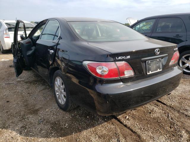 Photo 3 from auction – 2004 LEXUS ES 330 with VIN JTHBA30G740022649