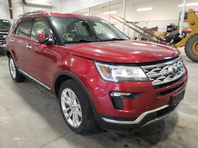 FORD EXPLORER L 2018 with VIN 1FM5K8F83JGA98165 - Photo from auction