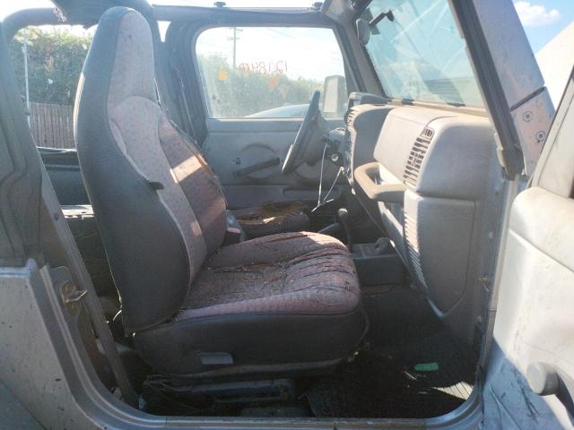 Photo 5 from auction – 2000 JEEP WRANGLER / with VIN 1J4FA49S5YP778097