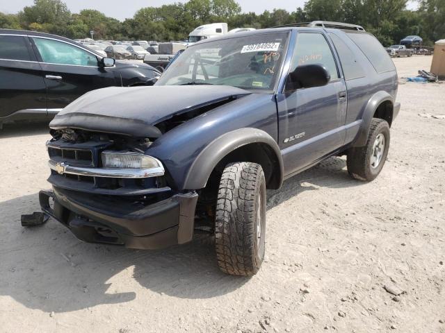 Photo 2 from auction – 2000 CHEVROLET BLAZER with VIN 1GNCT18W6YK101280