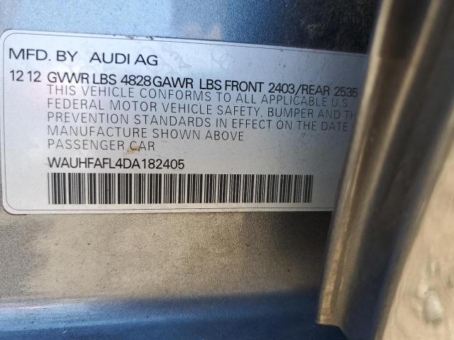 Photo 10 from auction – 2013 AUDI A4 PREMIUM with VIN WAUHFAFL4DA182405