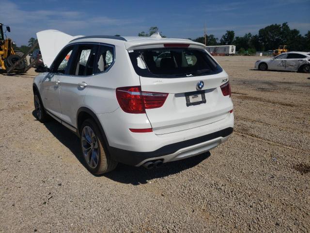 Photo 3 from auction – 2017 BMW X3 XDRIVE3 with VIN 5UXWX7C56H0S18296