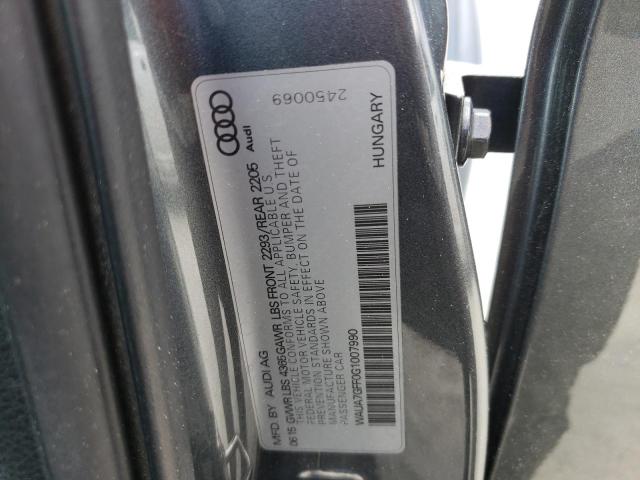 Photo 10 from auction – 2016 AUDI A3 PREMIUM with VIN WAUA7GFF0G1007990