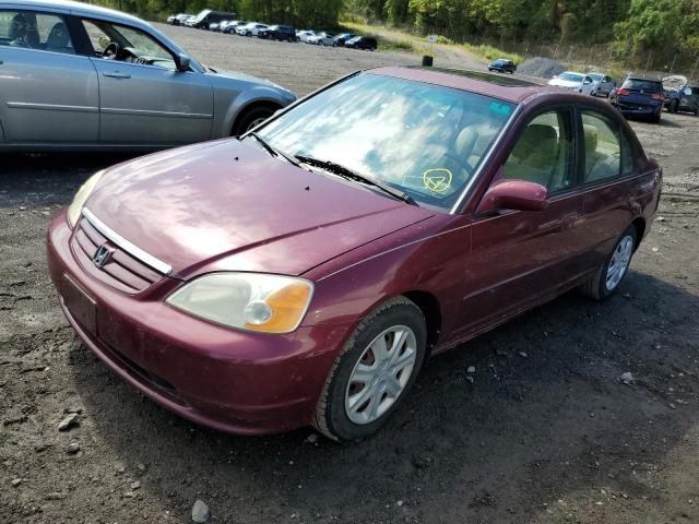Photo 2 from auction – 2003 HONDA CIVIC with VIN 2HGES26793H584206