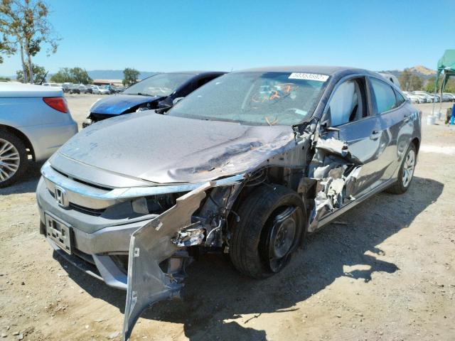 Photo 2 from auction – 2017 HONDA CIVIC LX with VIN 19XFC2F55HE209785
