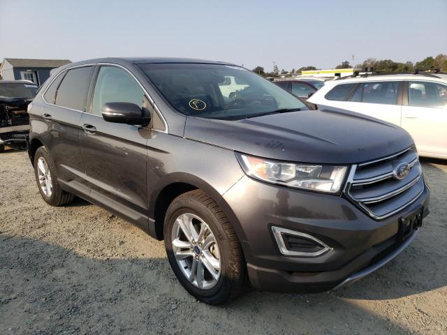 FORD EDGE SEL 2015 with VIN 2FMTK3J9XFBB13091 - Photo from auction