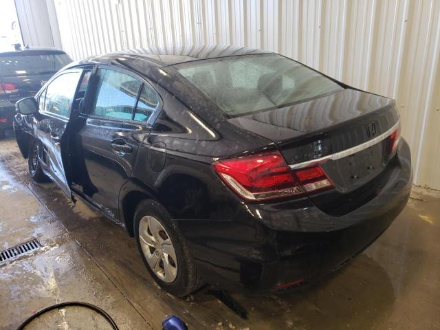 Photo 3 from auction – 2014 HONDA CIVIC LX with VIN 19XFB2F56EE061905