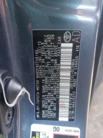 Photo 10 from auction – 2015 TOYOTA COROLLA L with VIN 2T1BURHE4FC433966