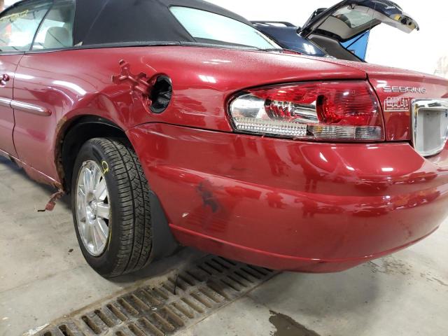 Photo 9 from auction – 2006 CHRYSLER SEBRING LI with VIN 1C3EL65R86N152275