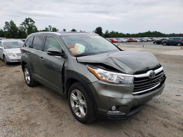 TOYOTA HIGHLANDER 2016 with VIN 5TDYKRFHXGS175989 - Photo from auction