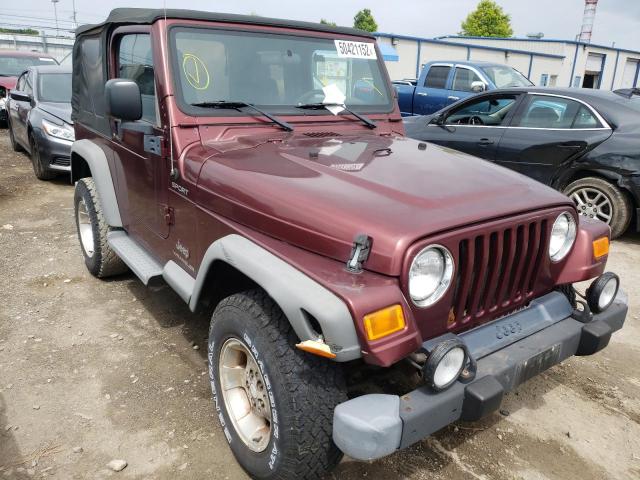 JEEP WRANGLER / 2003 with VIN 1J4FA49S63P344957 - Photo from auction