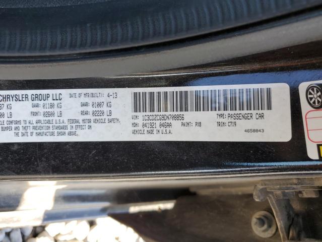 Photo 10 from auction – 2013 DODGE AVENGER SX with VIN 1C3CDZCG9DN708856