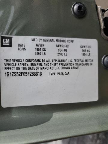 Photo 10 from auction – 2005 CHEVROLET MALIBU with VIN 1G1ZS52F05F263313