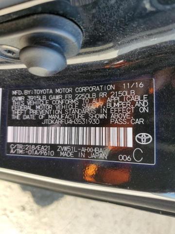 Photo 10 from auction – 2017 TOYOTA PRIUS with VIN JTDKARFU4H3531930