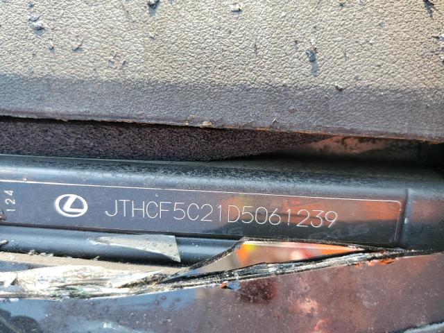 Photo 10 from auction – 2013 LEXUS IS 250 with VIN JTHCF5C21D5061239