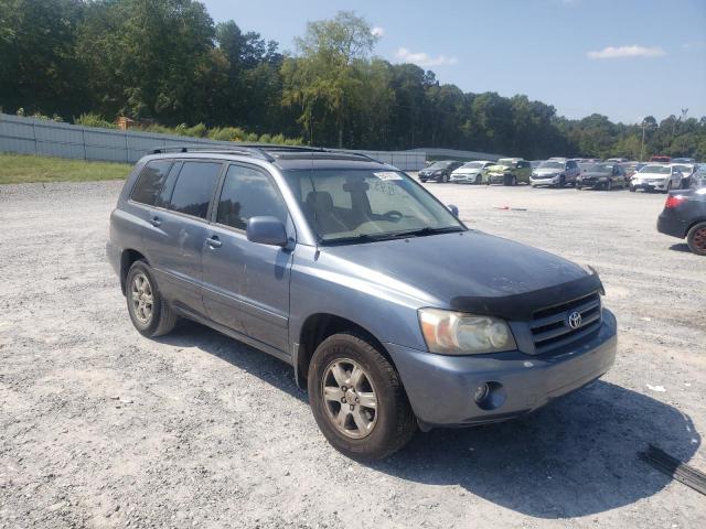 TOYOTA HIGHLANDER 2005 with VIN JTEGP21AX50048900 - Photo from auction