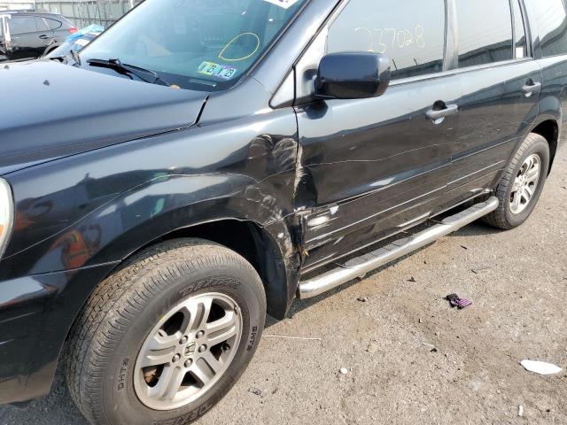 Photo 9 from auction – 2004 HONDA PILOT EXL with VIN 2HKYF18574H565166