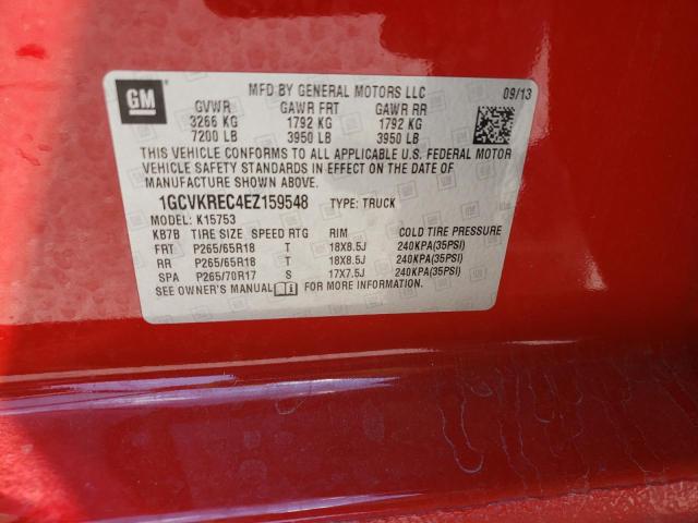Photo 10 from auction – 2014 CHEVROLET SILVERADO with VIN 1GCVKREC4EZ159548
