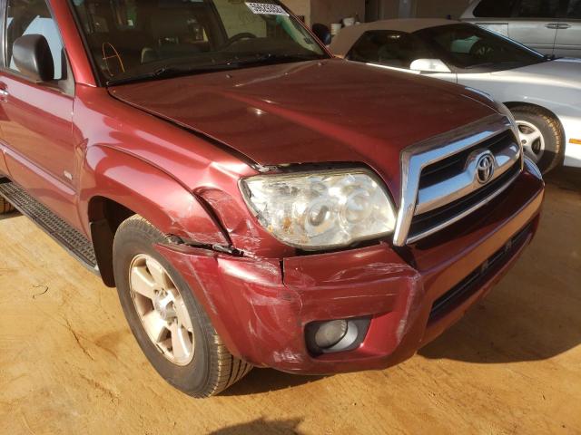 Photo 9 from auction – 2006 TOYOTA 4RUNNER SR with VIN JTEZU14R168044637