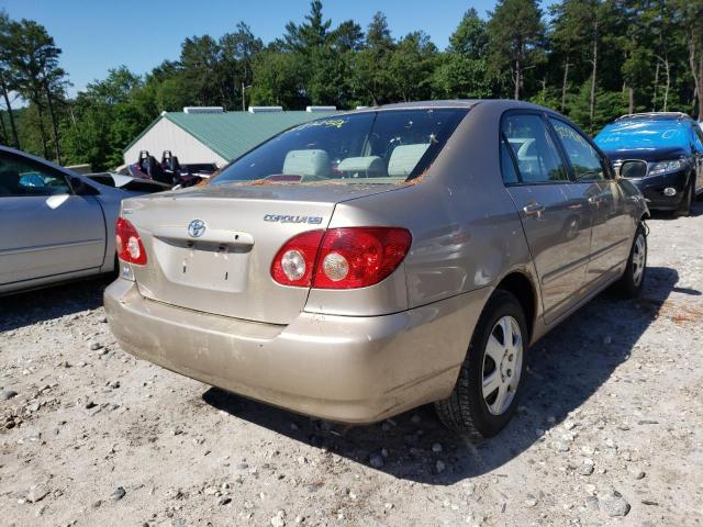 Photo 4 from auction – 2008 TOYOTA COROLLA CE with VIN 2T1BR32E38C922885