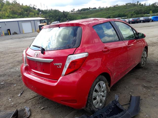 Photo 4 from auction – 2013 TOYOTA YARIS with VIN JTDKTUD35DD568397