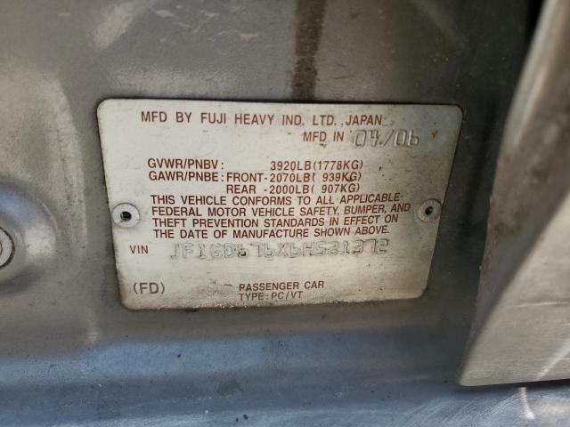 Photo 10 from auction – 2006 SUBARU IMPREZA 2. with VIN JF1GD676X6H521372