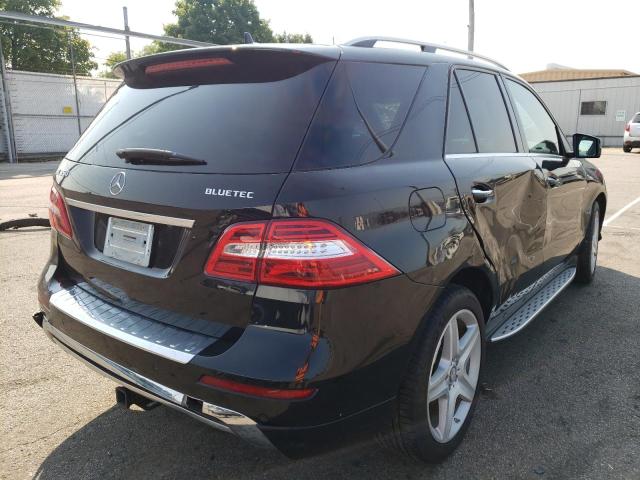 Photo 4 from auction – 2014 MERCEDES-BENZ ML 350 BLU with VIN 4JGDA2EB6EA371682