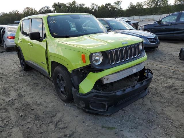 Photo 1 from auction – 2017 JEEP RENEGADE S with VIN ZACCJAABXHPF60307