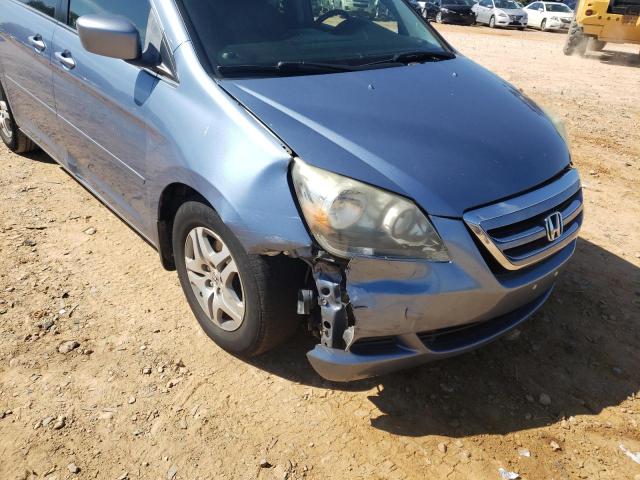Photo 9 from auction – 2006 HONDA ODYSSEY EX with VIN 5FNRL38776B101239