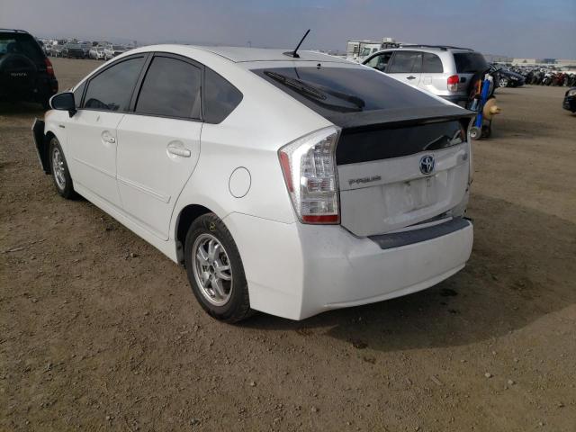 Photo 3 from auction – 2010 TOYOTA PRIUS with VIN JTDKN3DU9A0089013