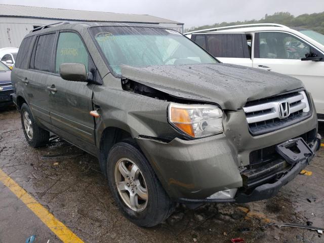 HONDA PILOT EX 2006 with VIN 5FNYF18796B011212 - Photo from auction