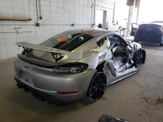Photo 4 from auction – 2020 PORSCHE CAYMAN GT4 with VIN WP0AC2A8XLS289263