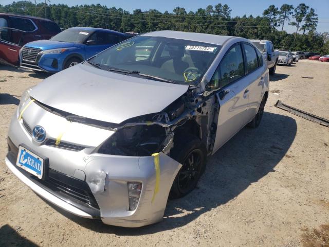 Photo 2 from auction – 2013 TOYOTA PRIUS with VIN JTDKN3DU7D5546313