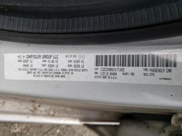 صورة رقم 10 من المزاد - 2012 DODGE AVENGER SE مع VIN 1C3CDZAB5CN171425