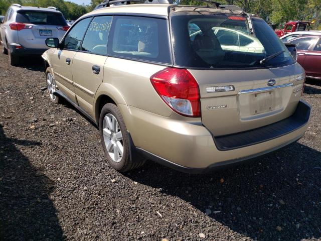 Photo 3 from auction – 2009 SUBARU OUTBACK 2. with VIN 4S4BP61C497336072