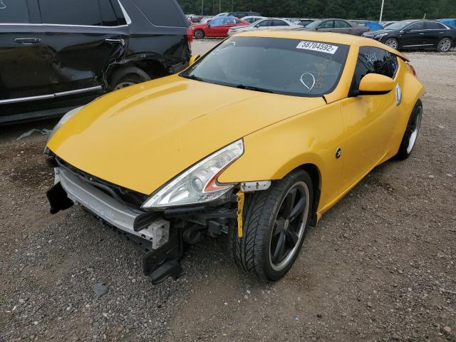 Photo 2 from auction – 2009 NISSAN 370Z with VIN JN1AZ44E89M406639